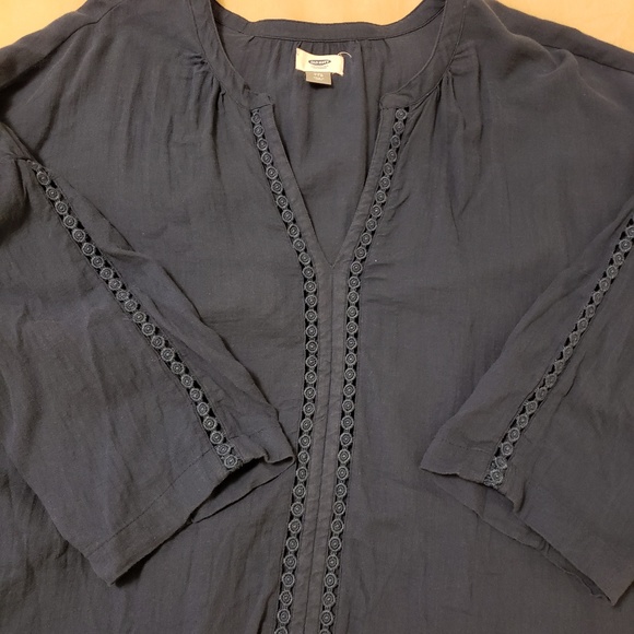 Old Navy Royal Blue Blouse - Picture 3 of 5